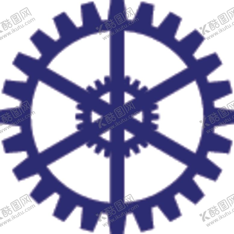 编号：39699909131746409357【酷图网】源文件下载-蓝色齿轮