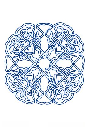 青花古典图案