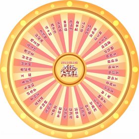 幸运抽奖大转盘