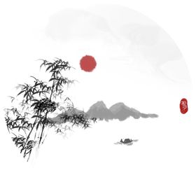 中国风意境山水