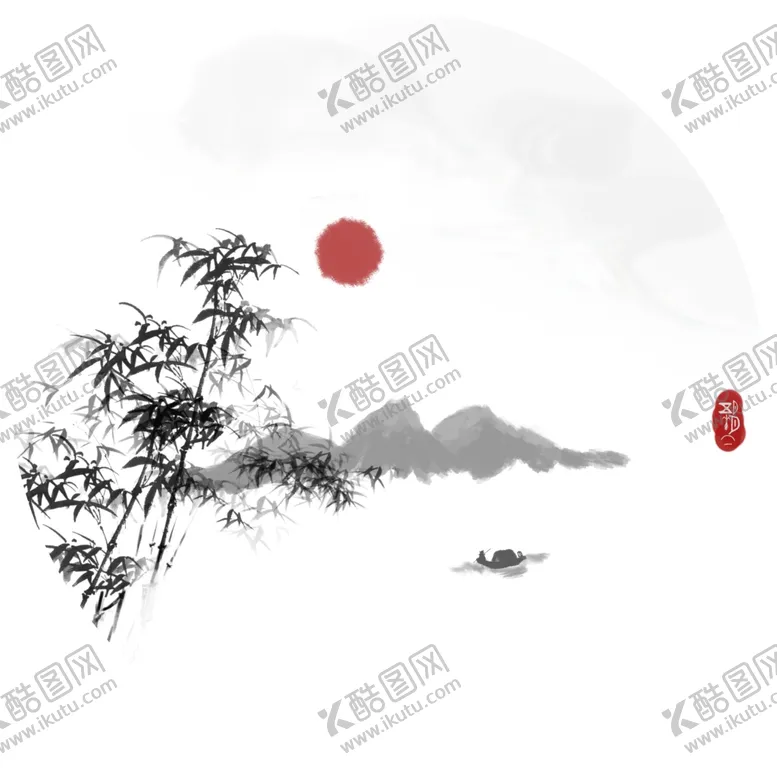 编号：24549207041322121459【酷图网】源文件下载-中国风意境山水