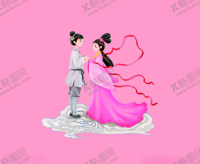 编号：92326207071129558905【酷图网】源文件下载-牛郎织女