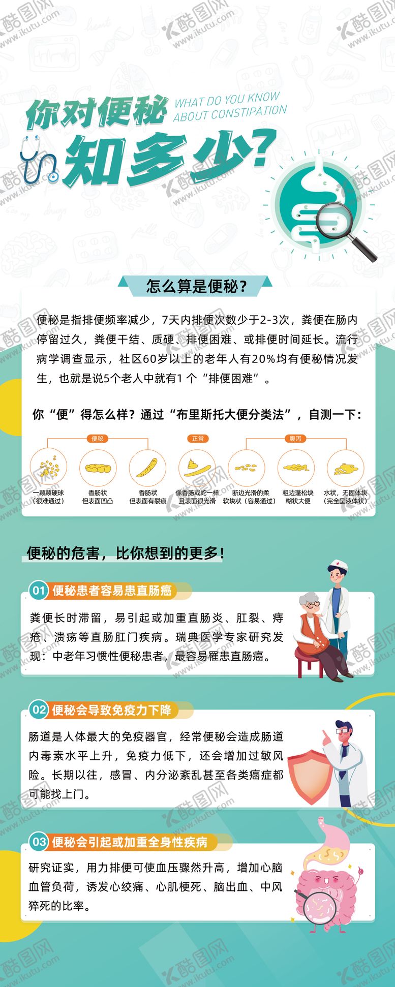 编号：51812705222252105306【酷图网】源文件下载-便秘易拉宝