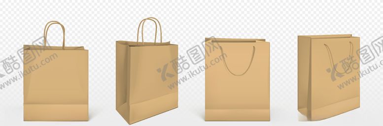 编号：99063707041043499682【酷图网】源文件下载-工艺纸袋矢量素材