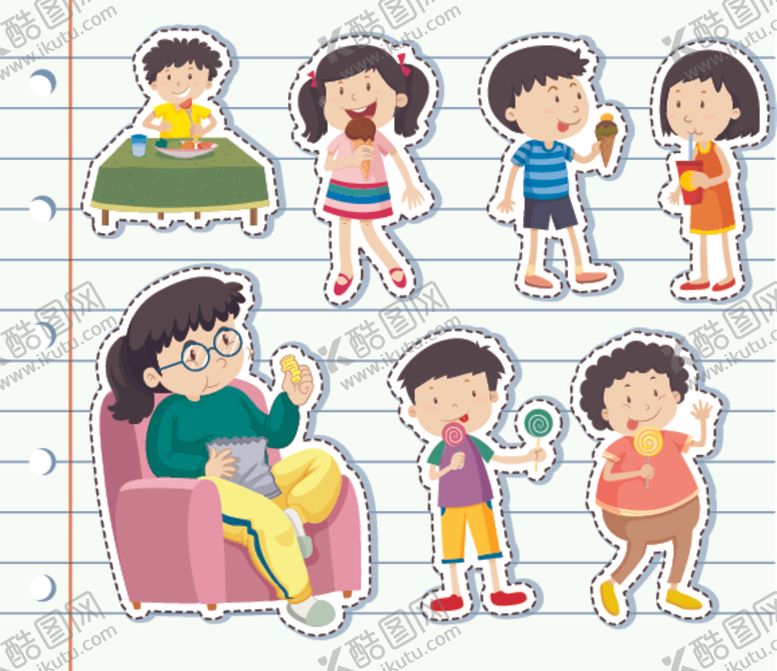 编号：98123207022030283009【酷图网】源文件下载-卡通儿童插画