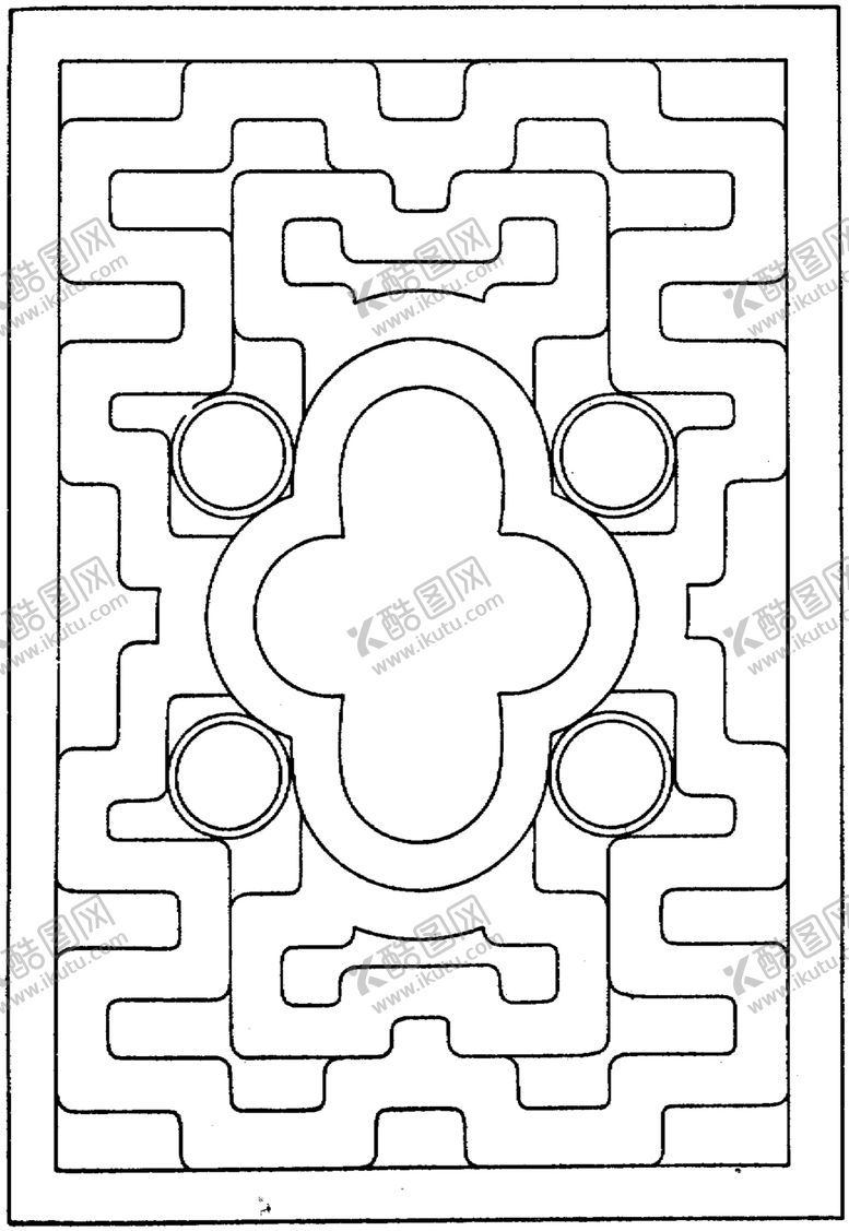 编号：65779307131607024461【酷图网】源文件下载-镂空花图案
