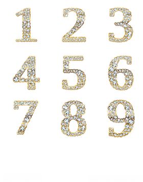 卡通数字1-9