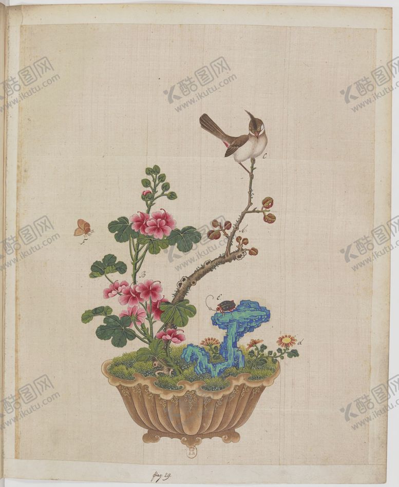 编号：56604204230226018003【酷图网】源文件下载-盆景花鸟