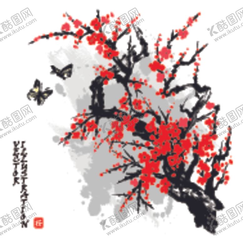编号：15949510311301565902【酷图网】源文件下载-中国风传统水墨风景画