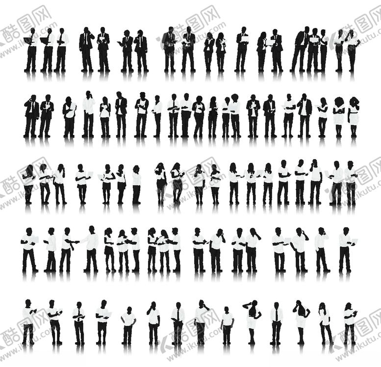 编号：66496109292253122405【酷图网】源文件下载-人物剪影