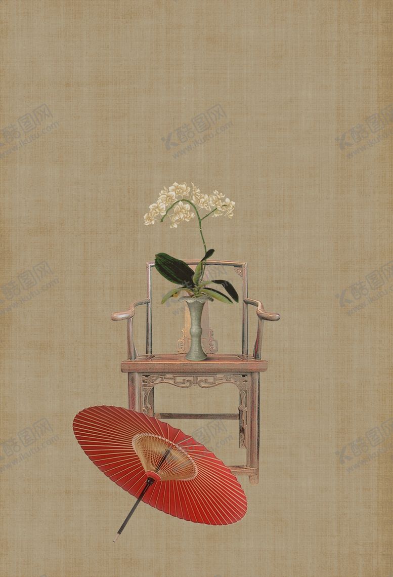 编号：94487307131056166750【酷图网】源文件下载-雨伞工笔画