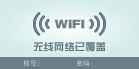 WiFi卡片链接标识模板