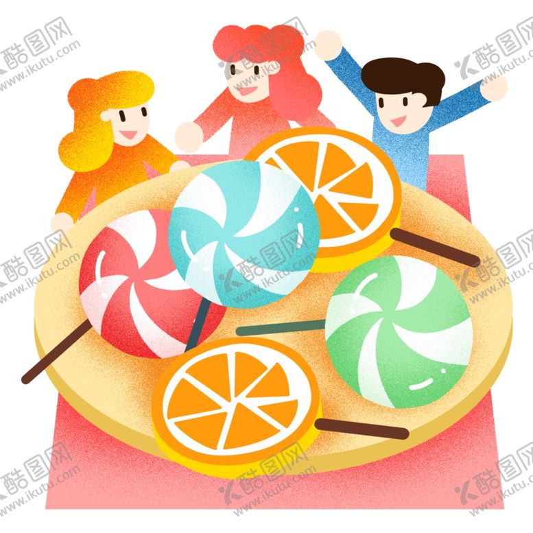 编号：61716209090346062742【酷图网】源文件下载-卡通棒棒糖