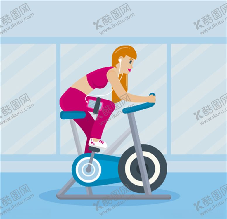 编号：78914410042319042232【酷图网】源文件下载-健身图标人物