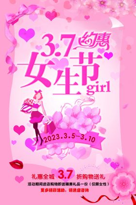 38女生节海报psd