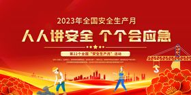 2023年安全生产月宣传栏