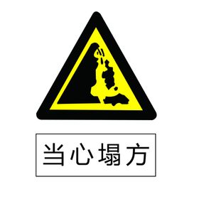 基坑危险当心塌方当心坠落