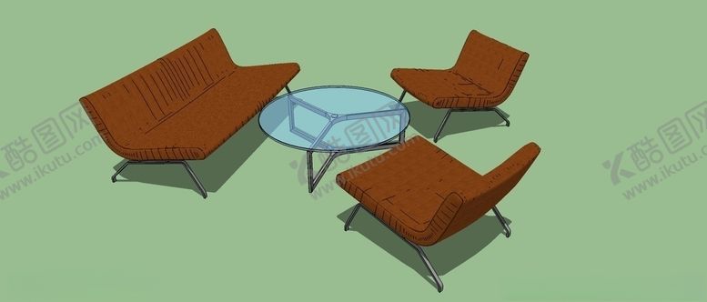 编号：18989309291341309278【酷图网】源文件下载-沙发模型
