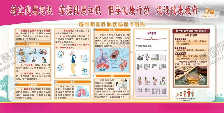 编号：91568510311547282166【酷图网】源文件下载-慢阻肺健康教育