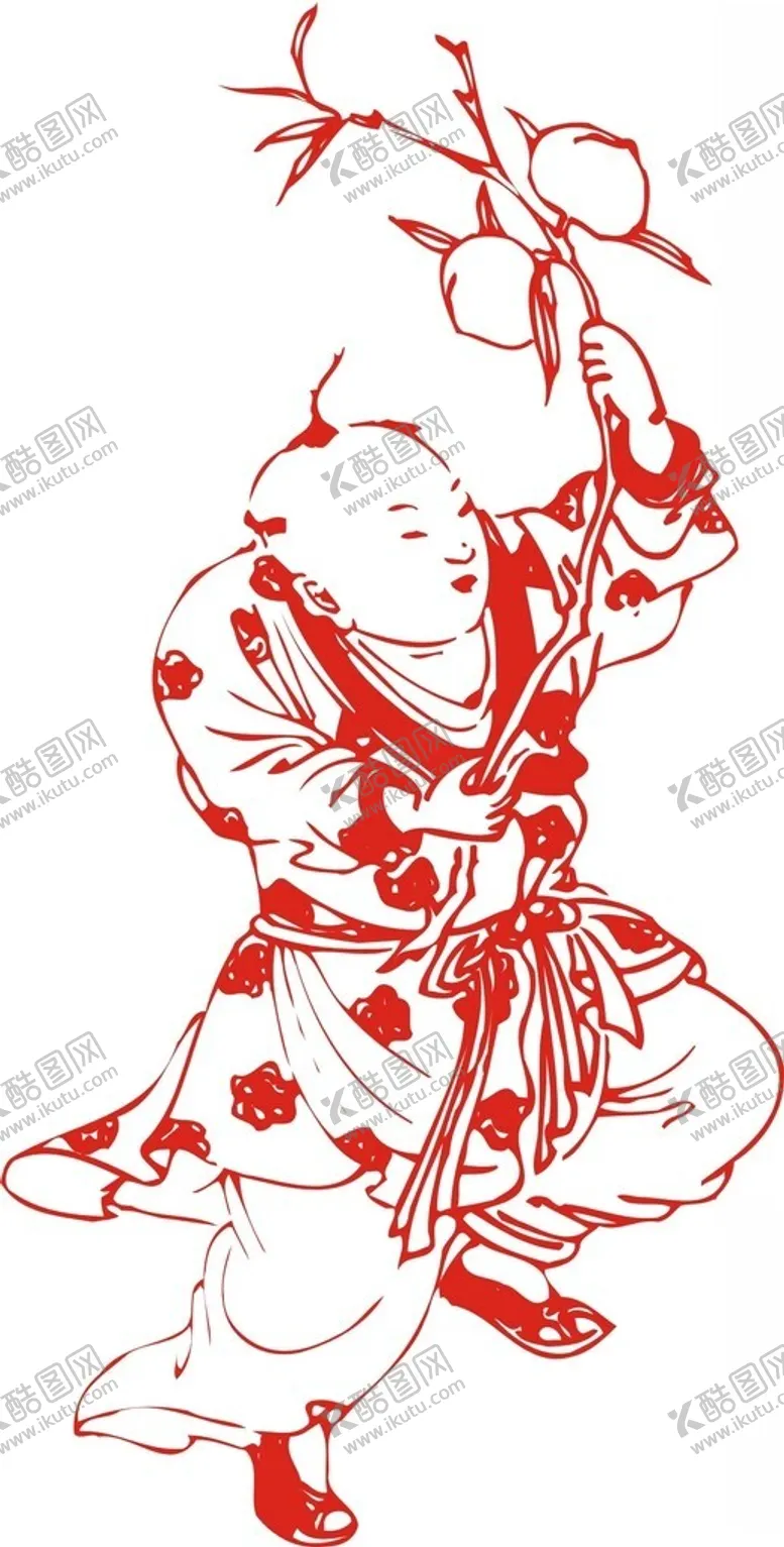 编号：11181502201053428758【酷图网】源文件下载-古代人物剪纸