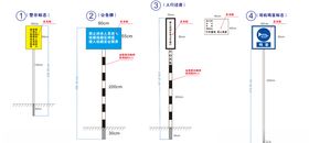 铁路警示标志牌