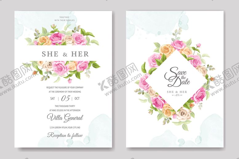 编号：19392610201451469461【酷图网】源文件下载-花卉卡片