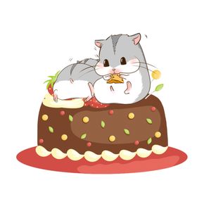 手绘蛋糕