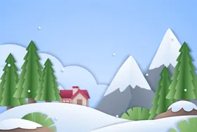 冬天背景下雪壁纸雪地