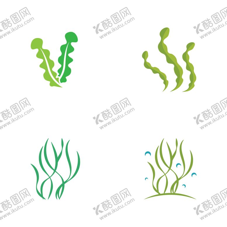 编号：45651810221357408227【酷图网】源文件下载-海草logo