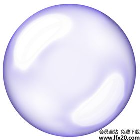 彩色透明肥皂泡气泡水泡泡泡元素