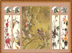 福禄寿中堂画国画