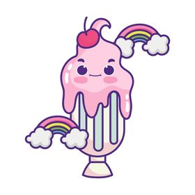 卡通冰淇淋