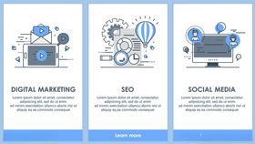数字营销相关概念展示图