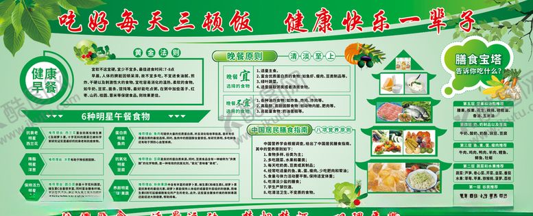 编号：48620507091758275481【酷图网】源文件下载-合理膳食