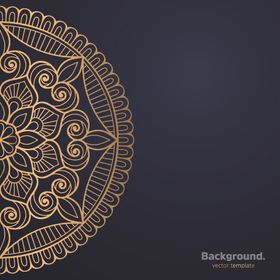 图案花纹曼陀罗