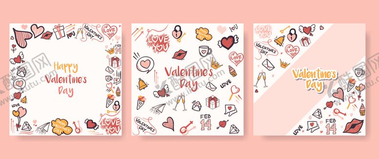 编号：35224204010816503269【酷图网】源文件下载-爱心背景