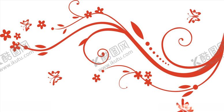 编号：88576107030919235796【酷图网】源文件下载-硅藻泥刻花花纹线条矢量