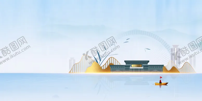 编号：36543504290301381705【酷图网】源文件下载-新中式地产