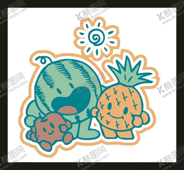 编号：33866302070711598765【酷图网】源文件下载-水果夏日西瓜