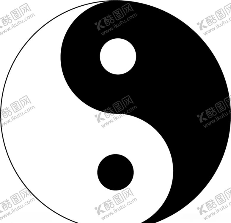 编号：78209110301444591772【酷图网】源文件下载-太极八卦图