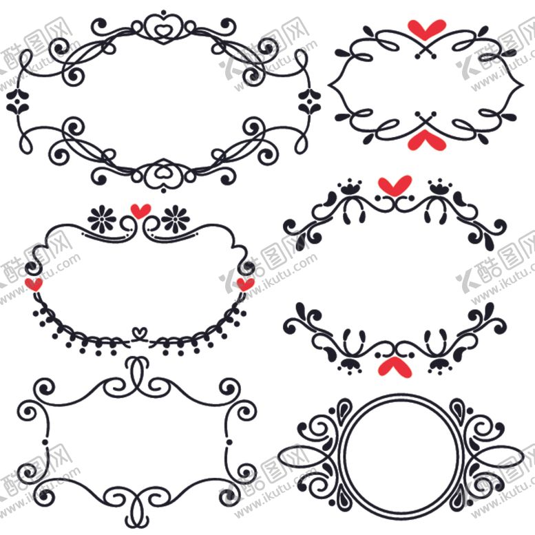 编号：82033909300255414260【酷图网】源文件下载-手绘边框线条