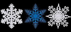 免扣雪花素材