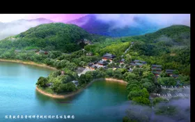 小区绿化景观效果图园林林景观图