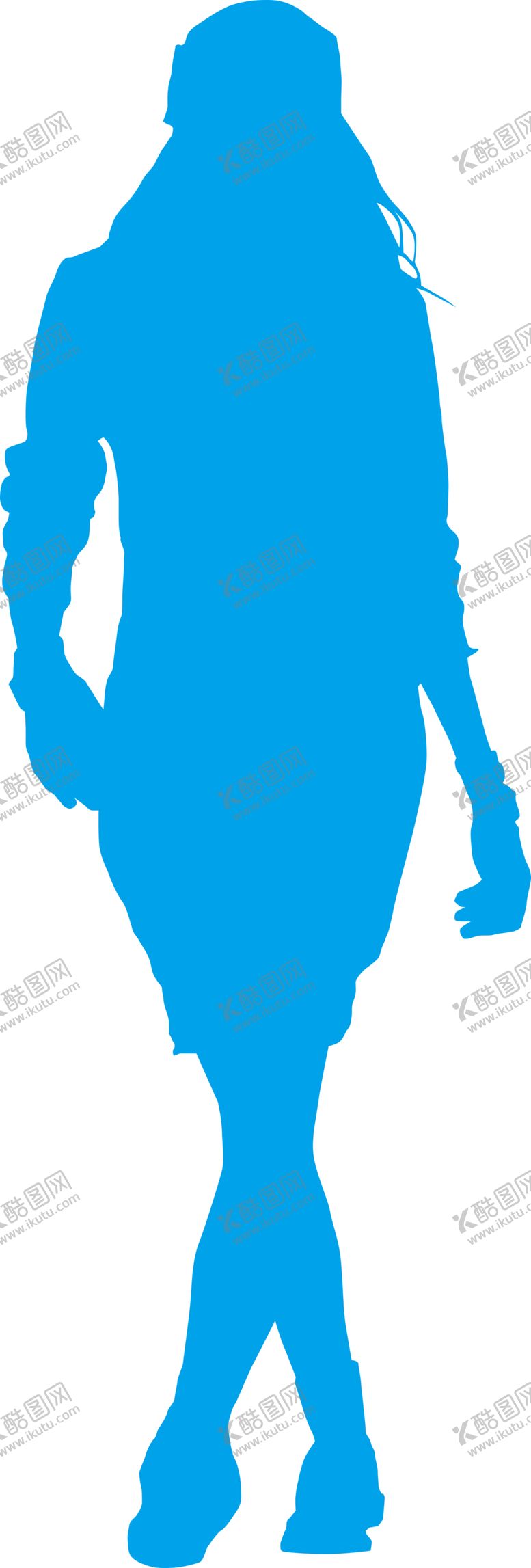 编号：45574204262334228989【酷图网】源文件下载-美女剪影