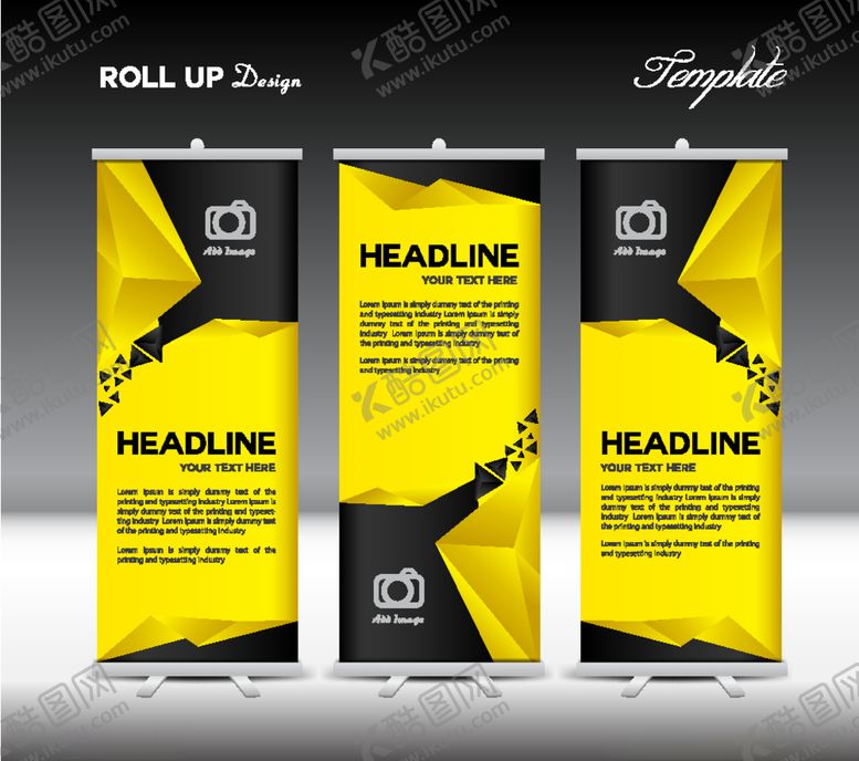 编号：61277310070945192174【酷图网】源文件下载-个性时尚展架