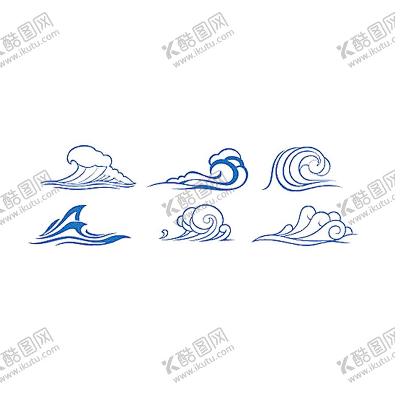 编号：10281609300018592339【酷图网】源文件下载-浪花素材