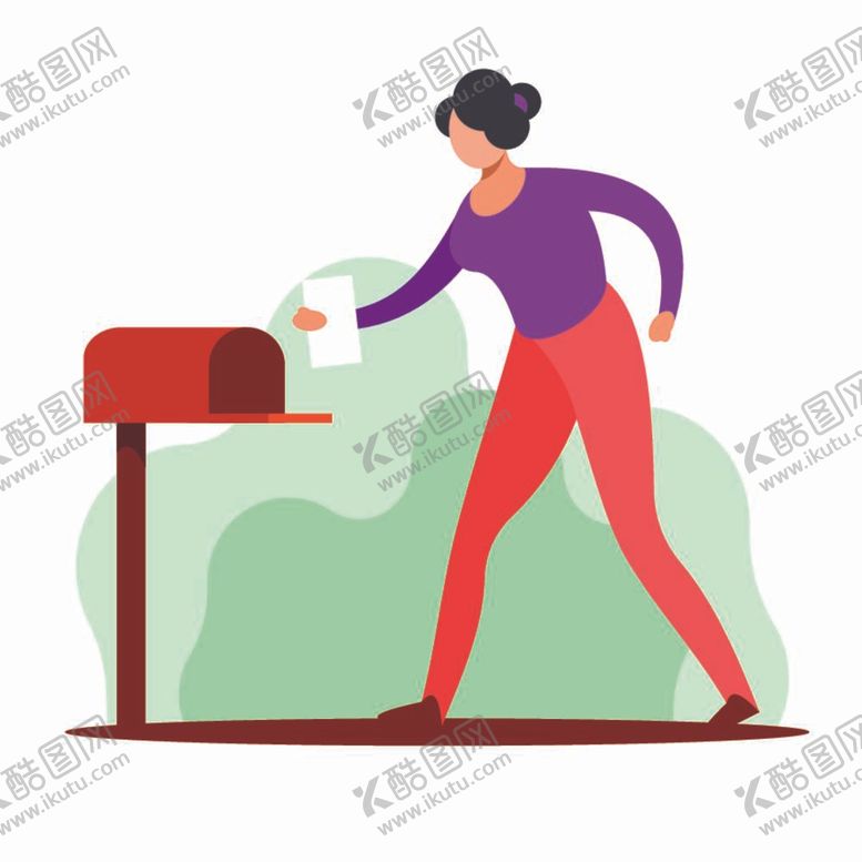 编号：46545310232333243910【酷图网】源文件下载-人物插画  