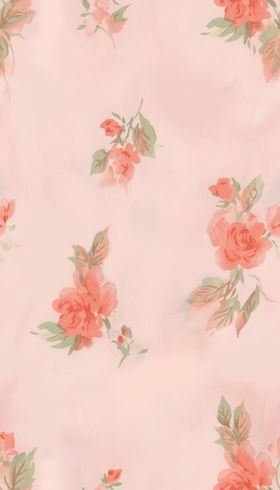 粉色花卉印花布料