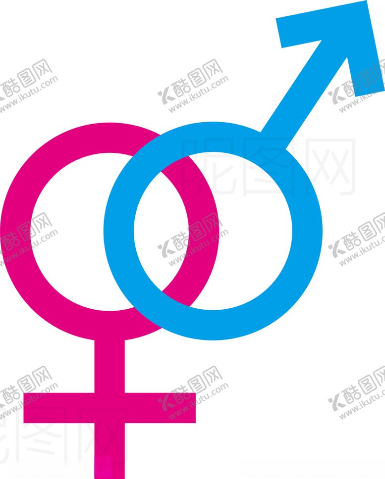 编号：85578909201055538006【酷图网】源文件下载-性别符号