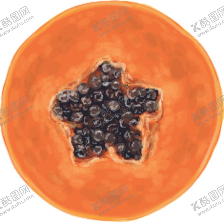 编号：43377307140009164533【酷图网】源文件下载-夏日水果水彩插画